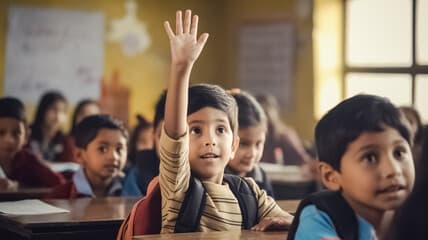 Classroom at AKSHARA Academy